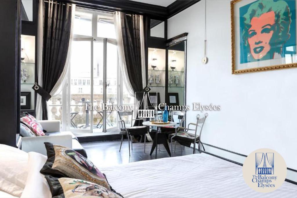 Ferienwohnung The Balcony Avenue Champs-Elysees Paris Exterior foto