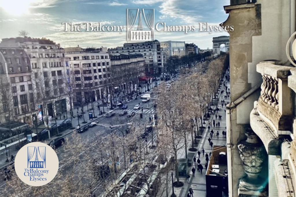 Ferienwohnung The Balcony Avenue Champs-Elysees Paris Exterior foto
