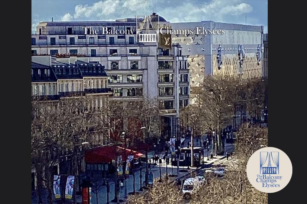 Ferienwohnung The Balcony Avenue Champs-Elysees Paris Exterior foto