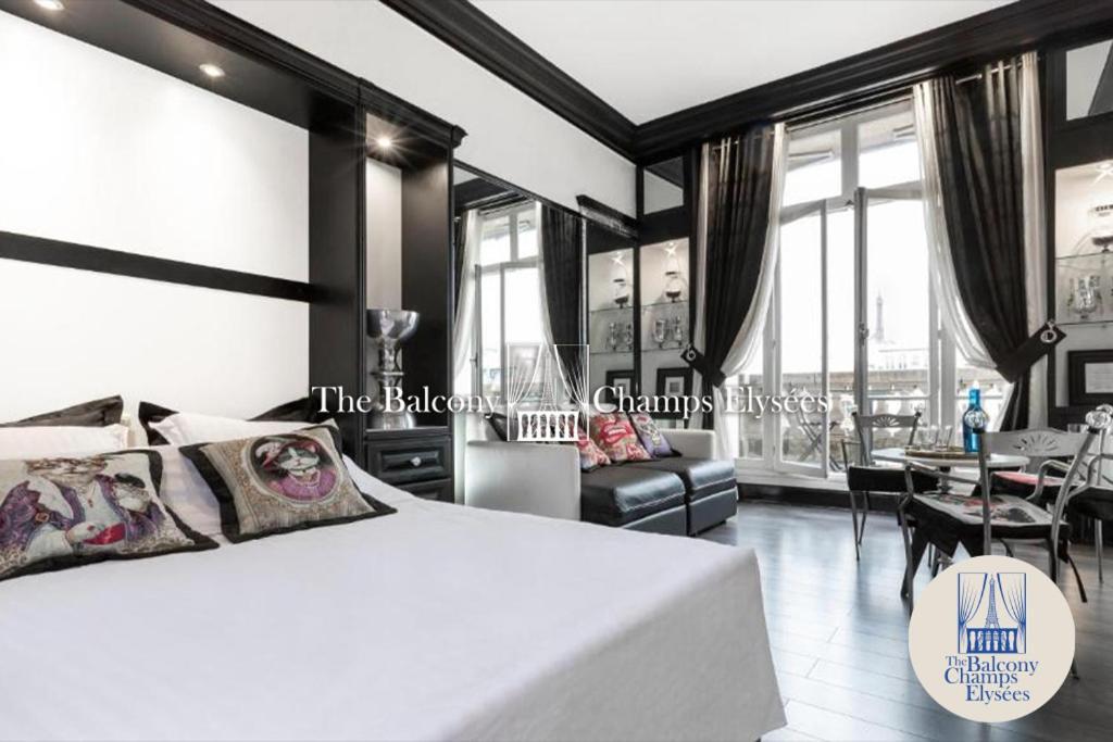 Ferienwohnung The Balcony Avenue Champs-Elysees Paris Exterior foto