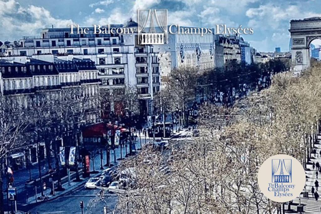 Ferienwohnung The Balcony Avenue Champs-Elysees Paris Exterior foto